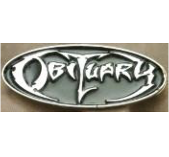 Obituary - 1 - Metal Badge